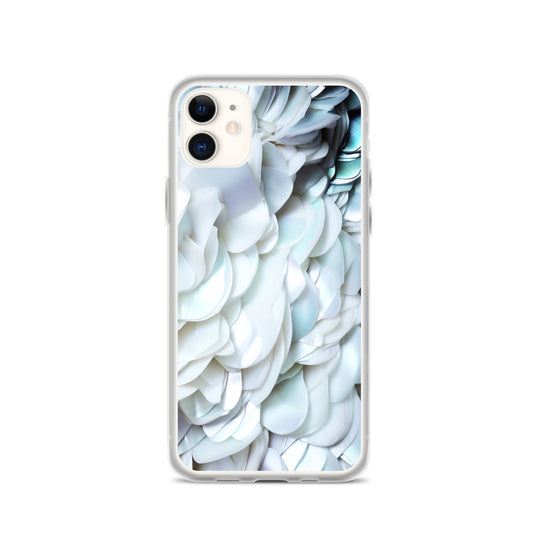 Tender White Pearl iPhone Clear Thin Case CREATIVETECH