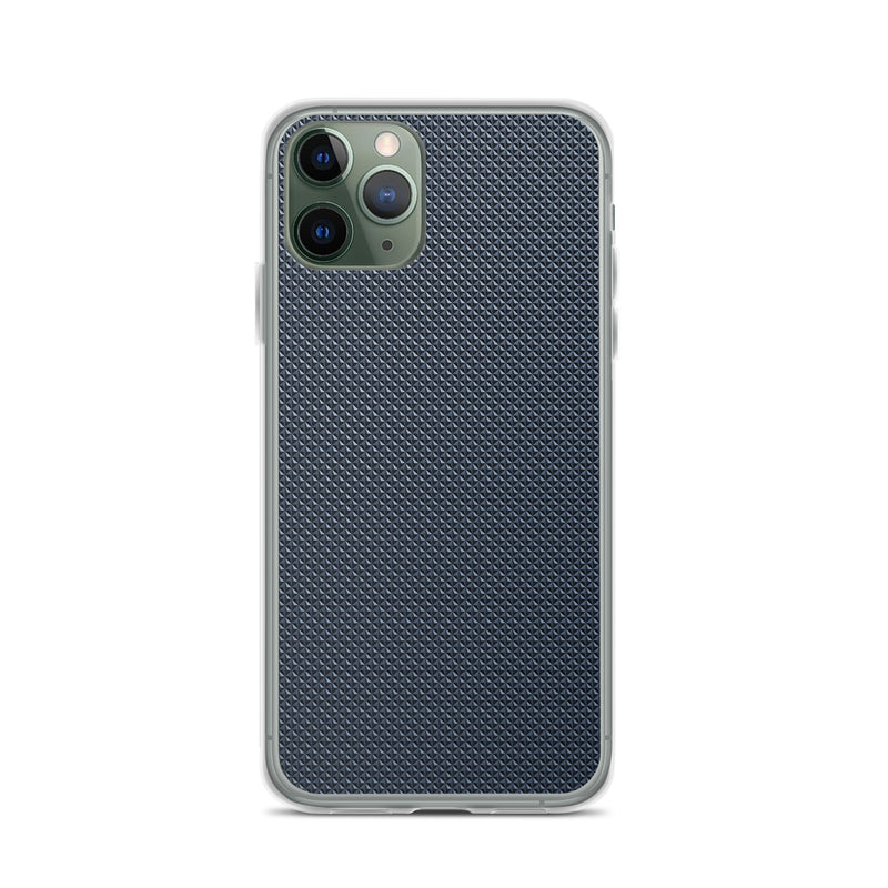 Load image into Gallery viewer, Dark Grey Graphite Stone iPhone Clear Thin Case CREATIVETECH
