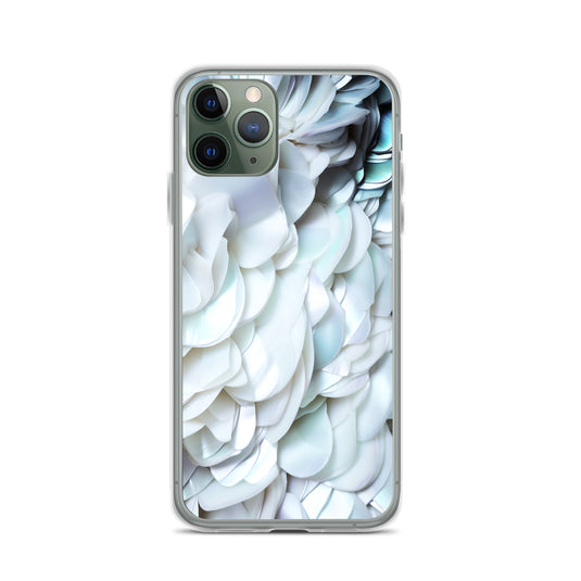 Tender White Pearl iPhone Clear Thin Case CREATIVETECH