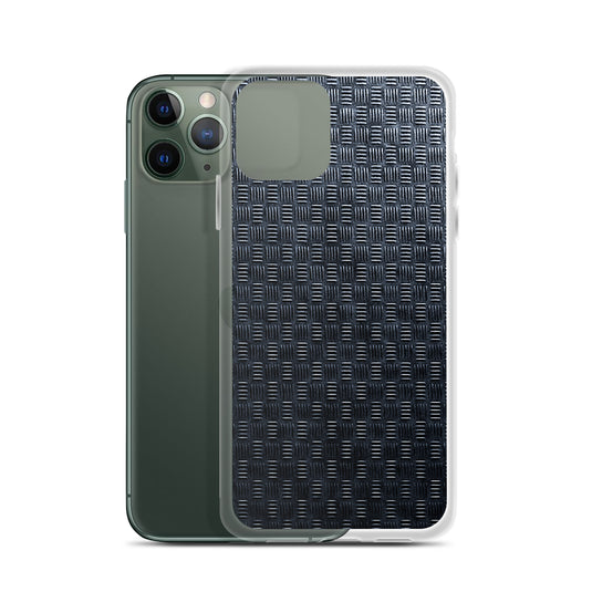Subway Grid Metal iPhone Clear Thin Case CREATIVETECH