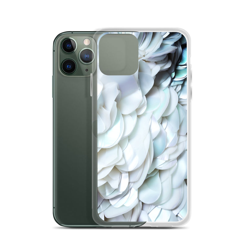 Load image into Gallery viewer, Tender White Pearl iPhone Clear Thin Case CREATIVETECH
