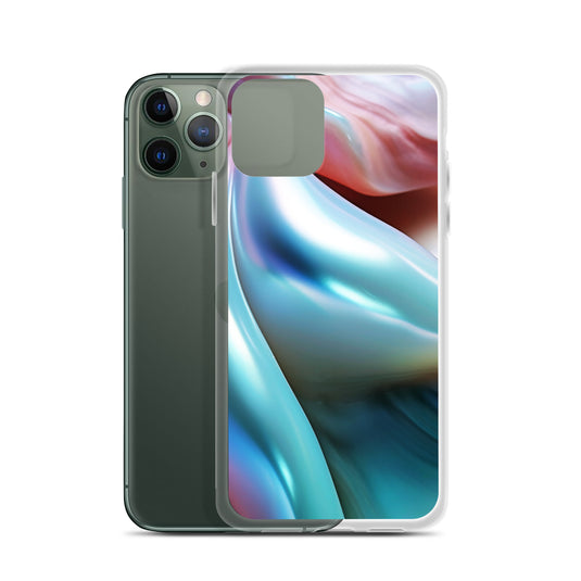 Tender Marine Blue Orange Green Pearl iPhone Clear Thin Case CREATIVETECH