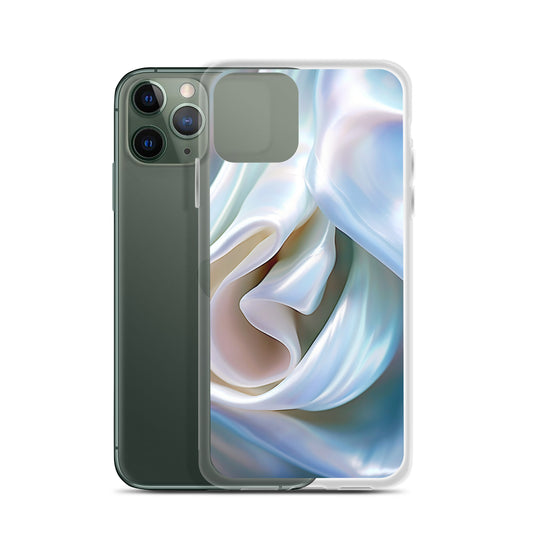 Tender White Pearl iPhone Clear Thin Case CREATIVETECH