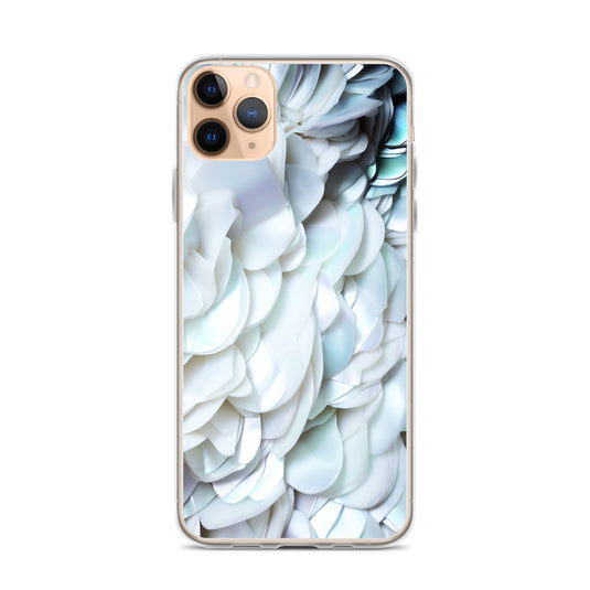 Tender White Pearl iPhone Clear Thin Case CREATIVETECH