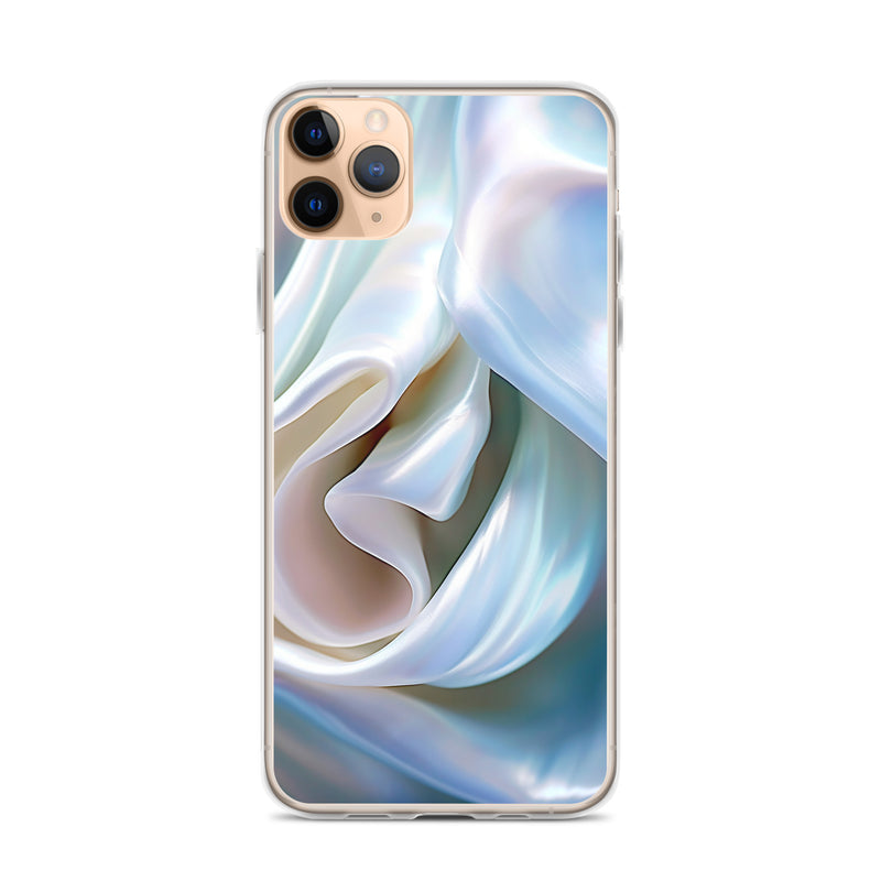 Load image into Gallery viewer, Tender White Pearl iPhone Clear Thin Case CREATIVETECH
