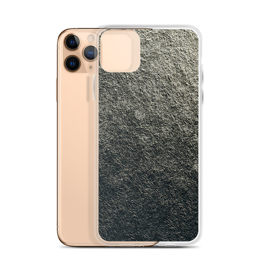 Golden Metal Foil iPhone Clear Thin Case CREATIVETECH