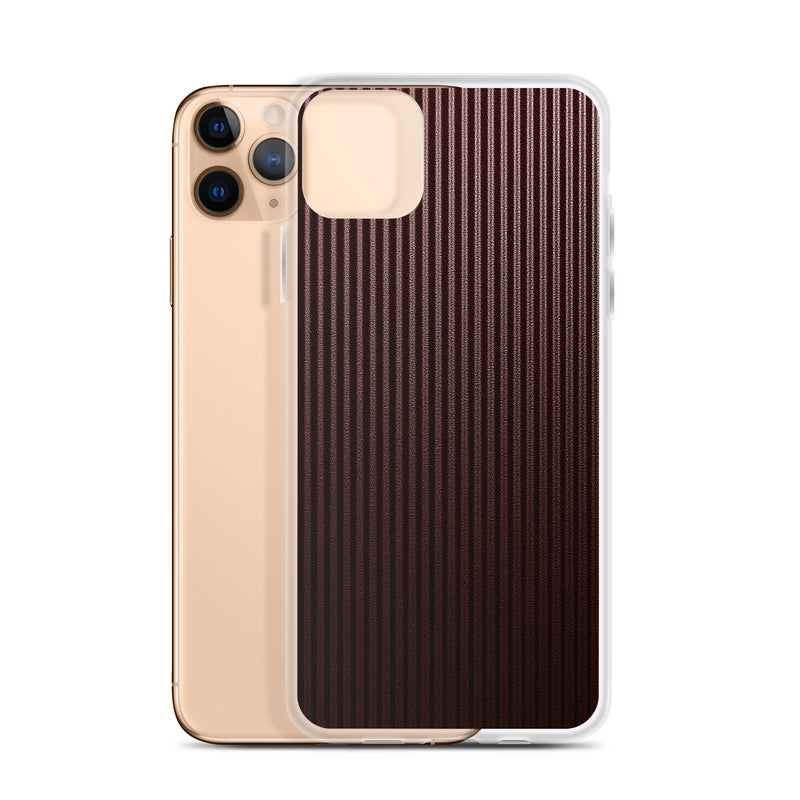 Load image into Gallery viewer, Dark Red Carbon Fiber iPhone Clear Thin Case CREATIVETECH