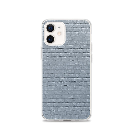 White Brick Stone iPhone Clear Thin Case CREATIVETECH