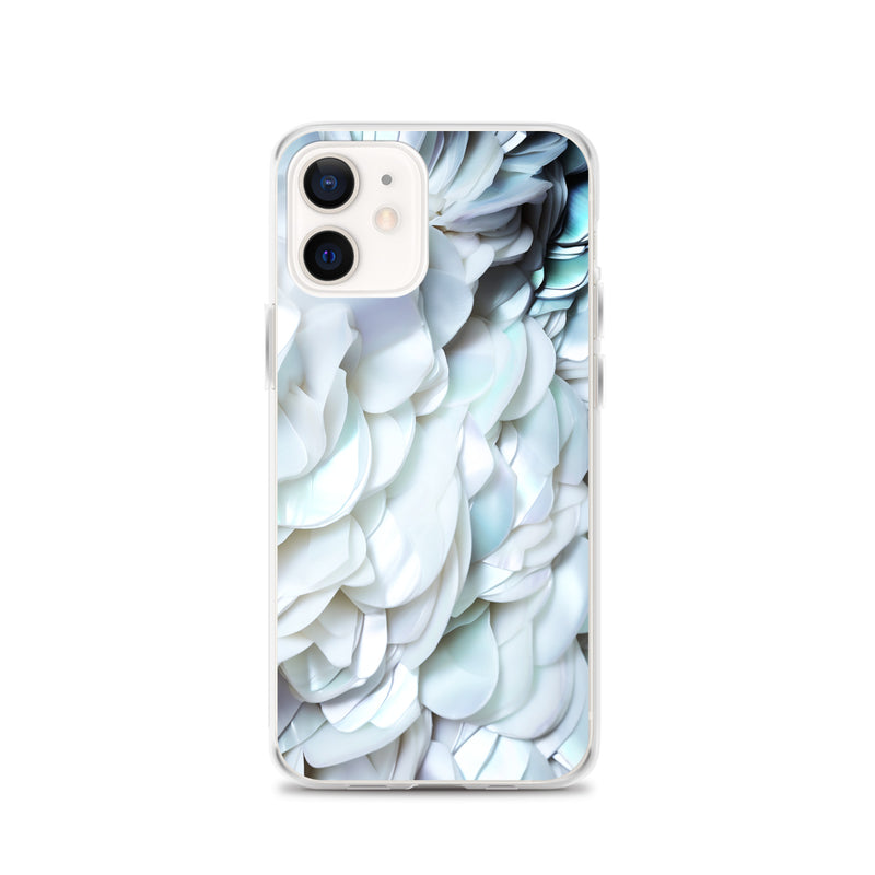 Load image into Gallery viewer, Tender White Pearl iPhone Clear Thin Case CREATIVETECH
