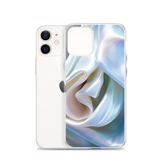 Tender White Pearl iPhone Clear Thin Case CREATIVETECH