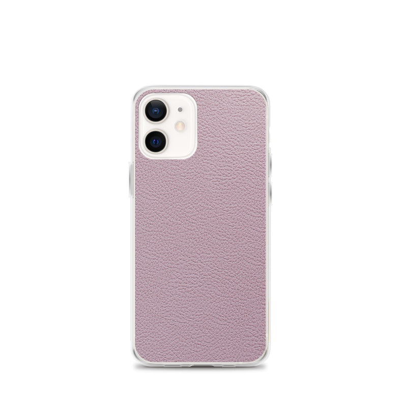 Load image into Gallery viewer, Candy Pink Leather iPhone Clear Thin Case CREATIVETECH