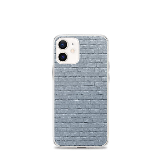 White Brick Stone iPhone Clear Thin Case CREATIVETECH