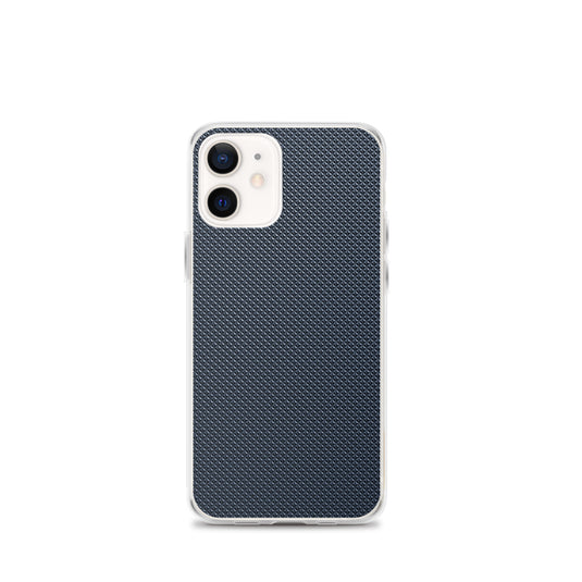 Dark Grey Graphite Stone iPhone Clear Thin Case CREATIVETECH