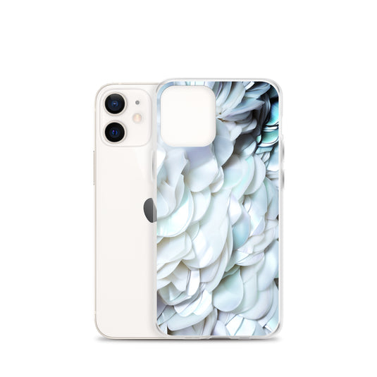 Tender White Pearl iPhone Clear Thin Case CREATIVETECH