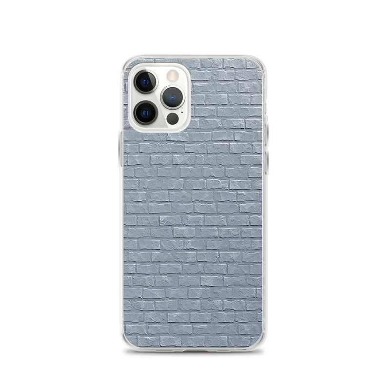 Load image into Gallery viewer, White Brick Stone iPhone Clear Thin Case CREATIVETECH