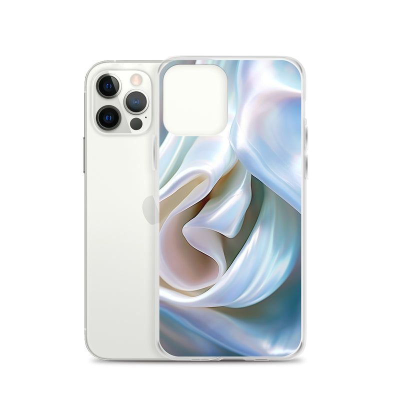 Load image into Gallery viewer, Tender White Pearl iPhone Clear Thin Case CREATIVETECH
