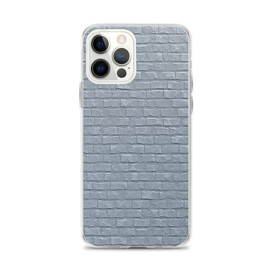 White Brick Stone iPhone Clear Thin Case CREATIVETECH