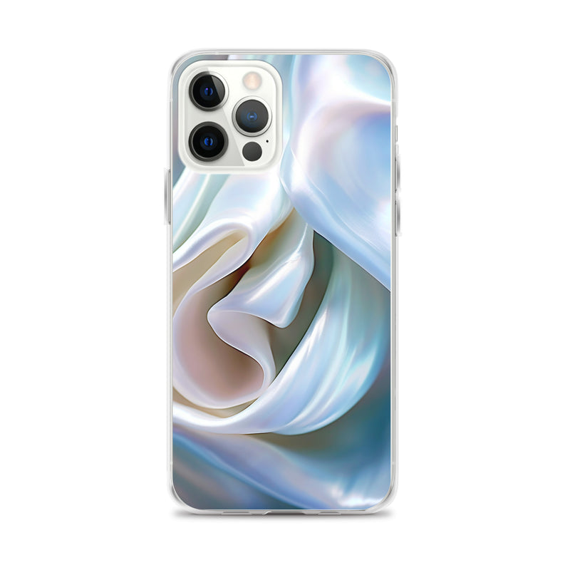 Load image into Gallery viewer, Tender White Pearl iPhone Clear Thin Case CREATIVETECH