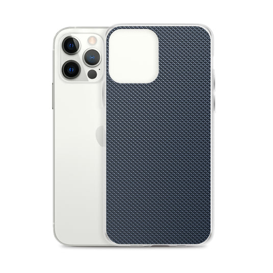 Dark Grey Graphite Stone iPhone Clear Thin Case CREATIVETECH