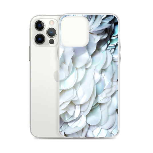 Tender White Pearl iPhone Clear Thin Case CREATIVETECH