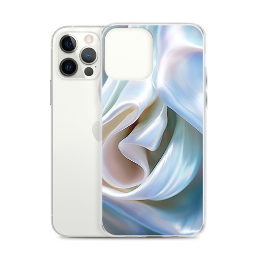 Tender White Pearl iPhone Clear Thin Case CREATIVETECH