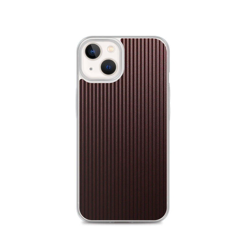 Load image into Gallery viewer, Dark Red Carbon Fiber iPhone Clear Thin Case CREATIVETECH