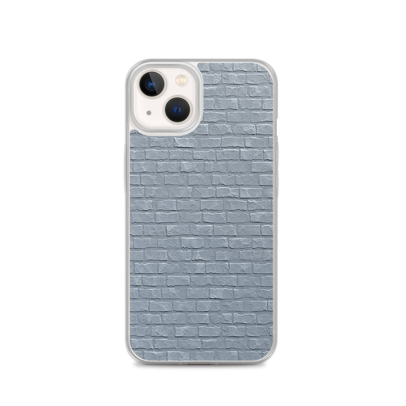 Load image into Gallery viewer, White Brick Stone iPhone Clear Thin Case CREATIVETECH
