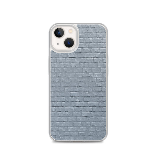 White Brick Stone iPhone Clear Thin Case CREATIVETECH