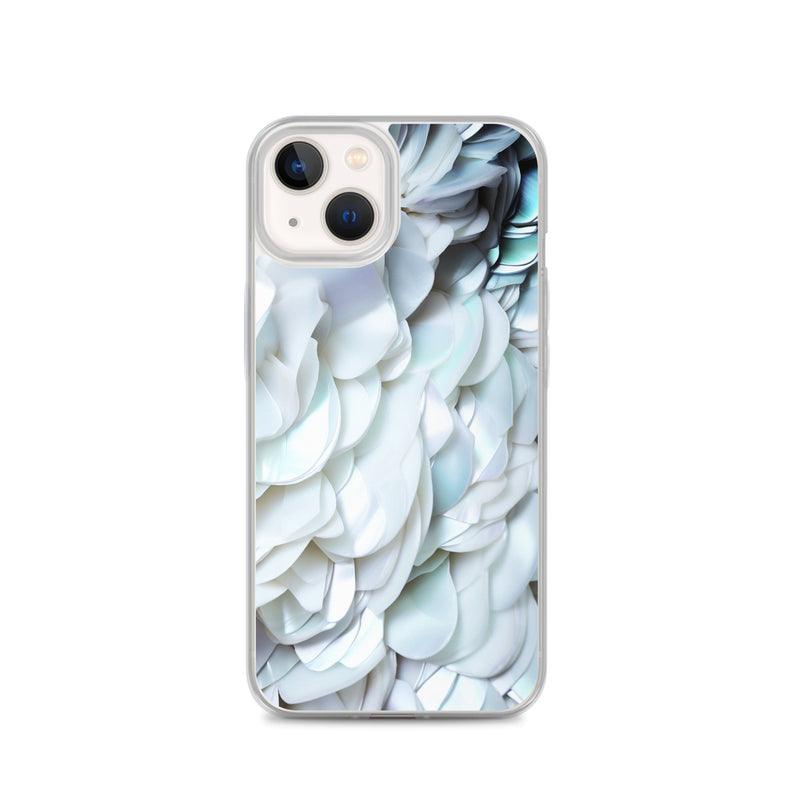 Load image into Gallery viewer, Tender White Pearl iPhone Clear Thin Case CREATIVETECH
