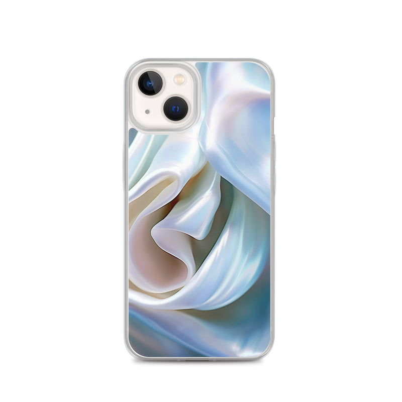 Load image into Gallery viewer, Tender White Pearl iPhone Clear Thin Case CREATIVETECH
