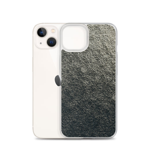 Golden Metal Foil iPhone Clear Thin Case CREATIVETECH