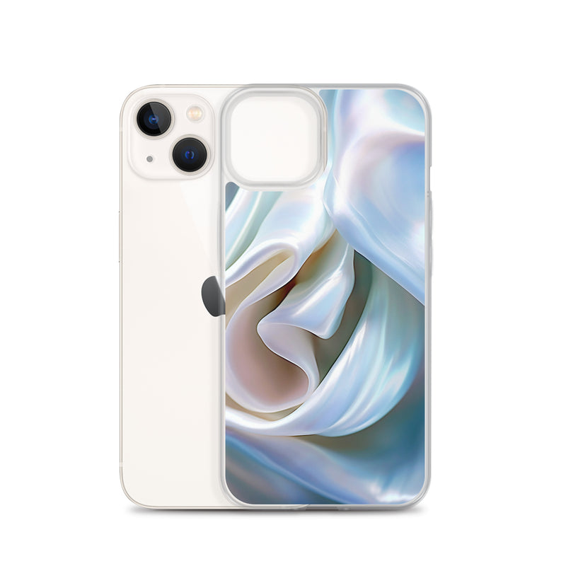 Load image into Gallery viewer, Tender White Pearl iPhone Clear Thin Case CREATIVETECH
