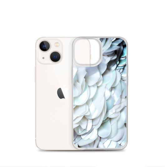 Tender White Pearl iPhone Clear Thin Case CREATIVETECH