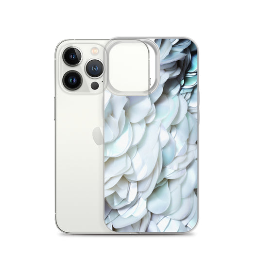 Tender White Pearl iPhone Clear Thin Case CREATIVETECH