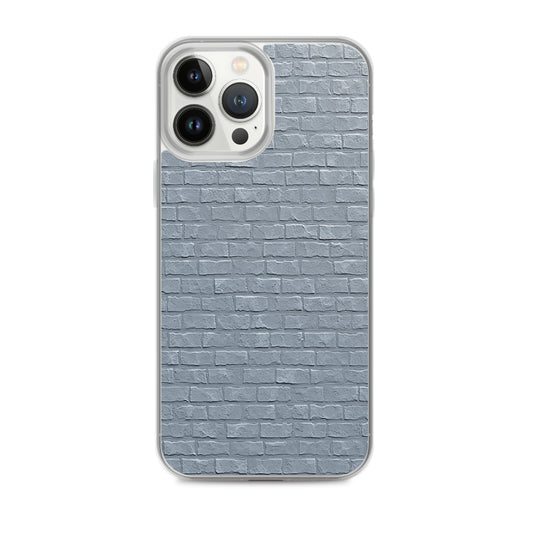 White Brick Stone iPhone Clear Thin Case CREATIVETECH