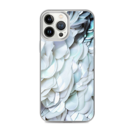 Tender White Pearl iPhone Clear Thin Case CREATIVETECH