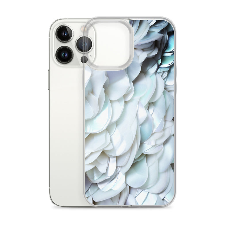 Load image into Gallery viewer, Tender White Pearl iPhone Clear Thin Case CREATIVETECH
