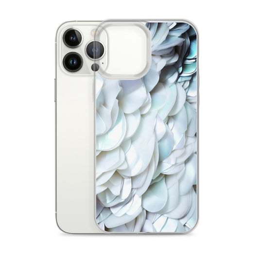 Tender White Pearl iPhone Clear Thin Case CREATIVETECH