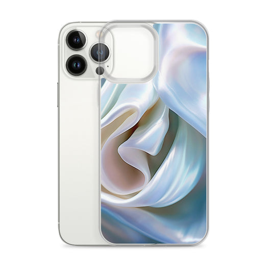 Tender White Pearl iPhone Clear Thin Case CREATIVETECH