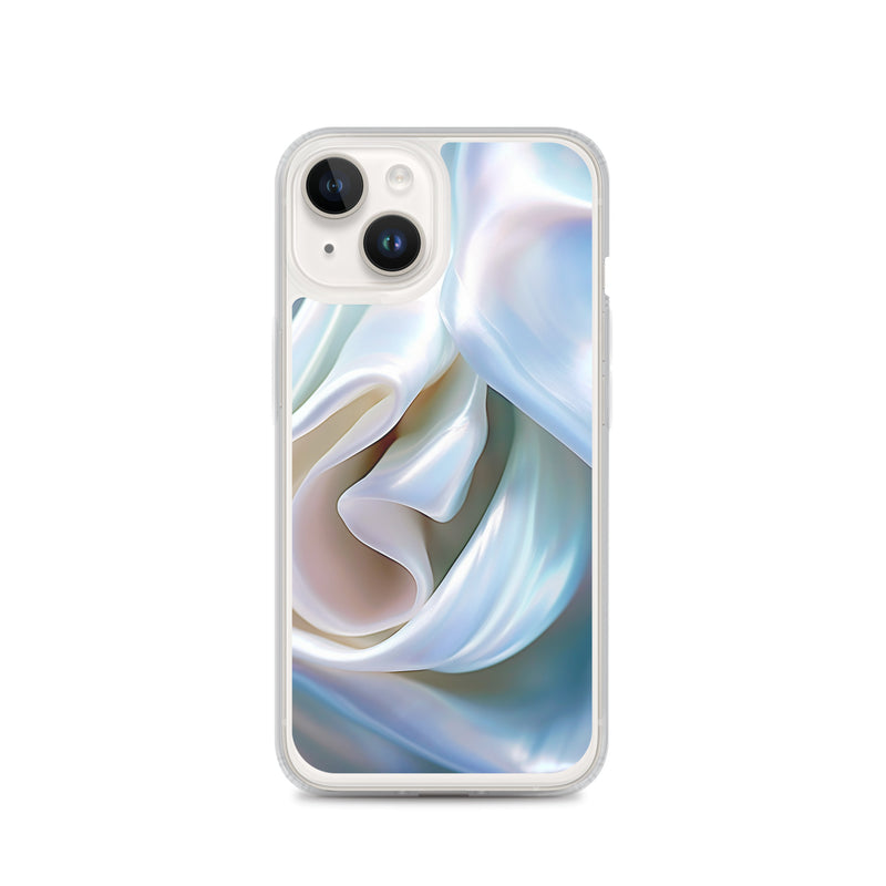 Load image into Gallery viewer, Tender White Pearl iPhone Clear Thin Case CREATIVETECH
