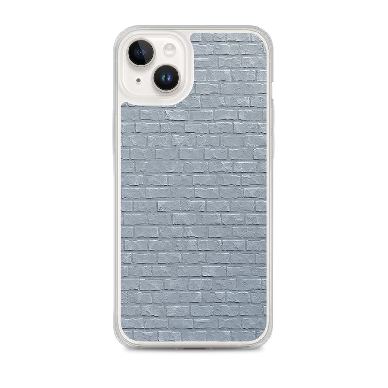 Load image into Gallery viewer, White Brick Stone iPhone Clear Thin Case CREATIVETECH
