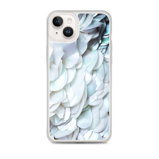 Tender White Pearl iPhone Clear Thin Case CREATIVETECH