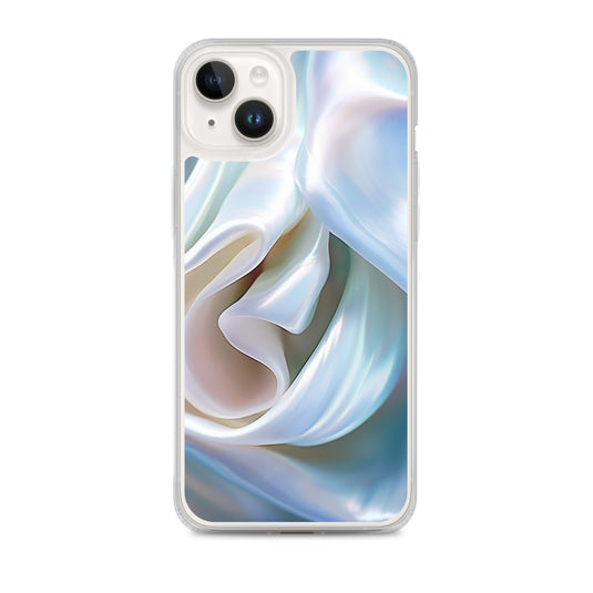 Tender White Pearl iPhone Clear Thin Case CREATIVETECH