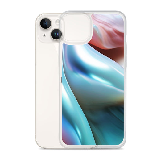 Tender Marine Blue Orange Green Pearl iPhone Clear Thin Case CREATIVETECH