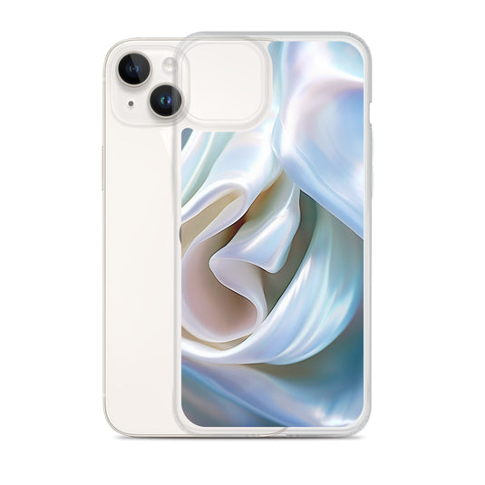 Tender White Pearl iPhone Clear Thin Case CREATIVETECH