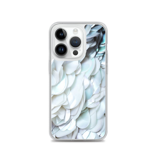 Tender White Pearl iPhone Clear Thin Case CREATIVETECH