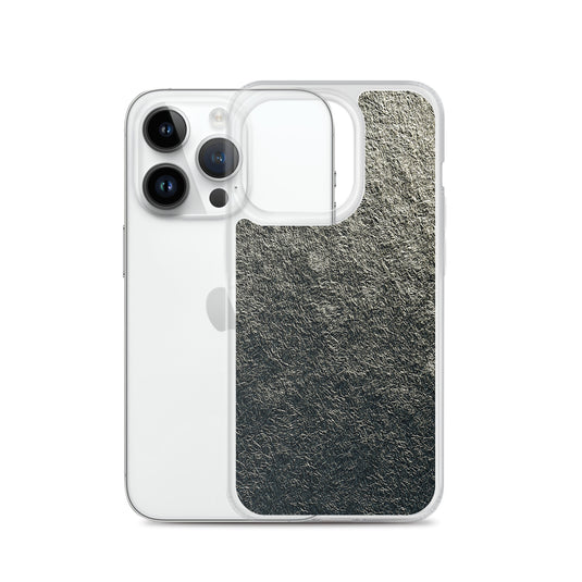 Golden Metal Foil iPhone Clear Thin Case CREATIVETECH