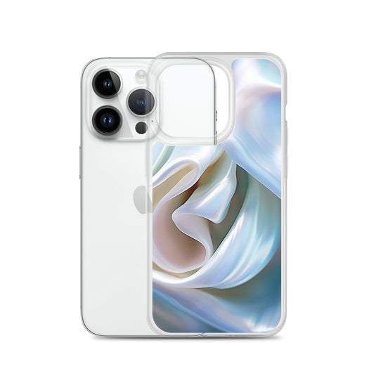 Tender White Pearl iPhone Clear Thin Case CREATIVETECH