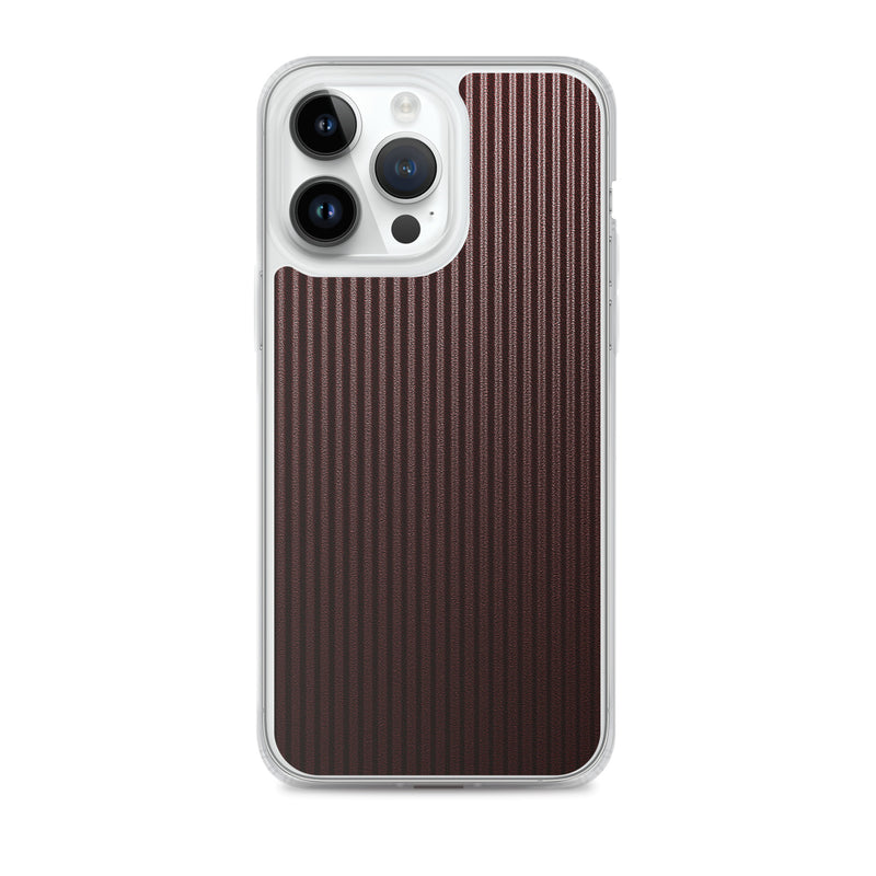 Load image into Gallery viewer, Dark Red Carbon Fiber iPhone Clear Thin Case CREATIVETECH