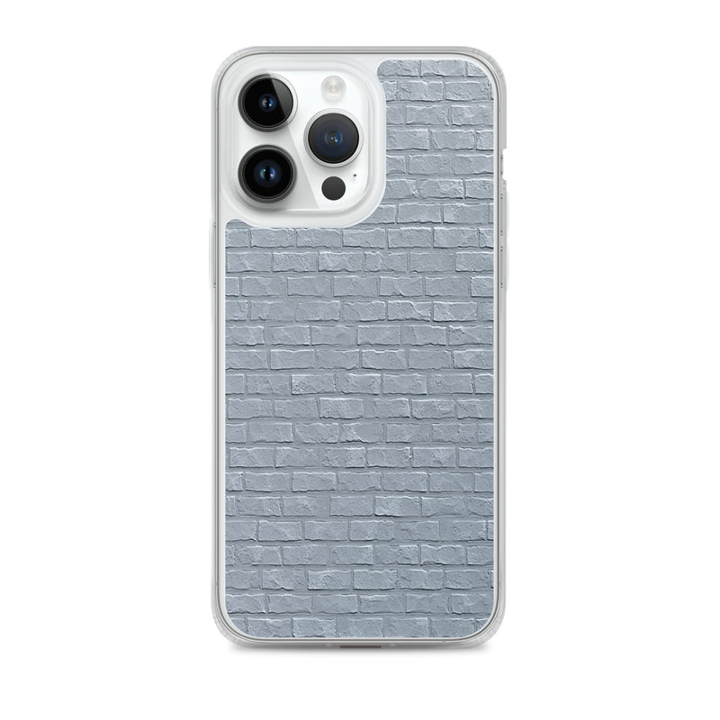 Load image into Gallery viewer, White Brick Stone iPhone Clear Thin Case CREATIVETECH
